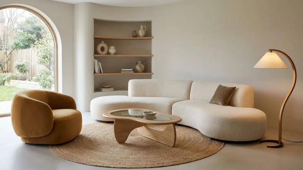 Curved Furniture Modern Interior