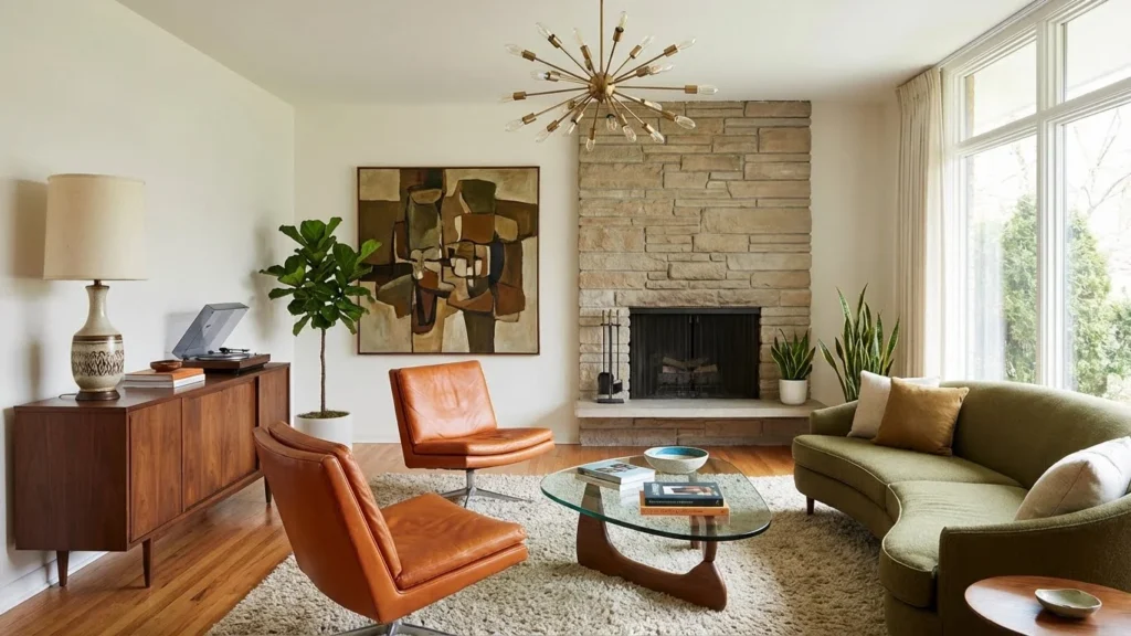 Mid-Century Modern Living Room