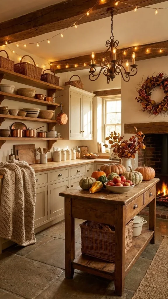 Autumn Farmhouse Kitchen Accents