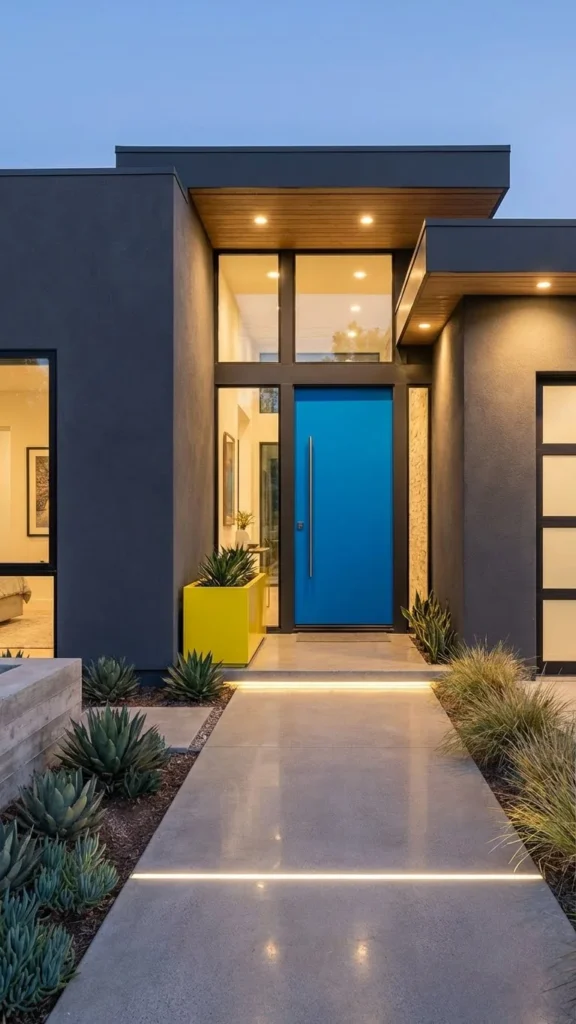 Bold Color Door