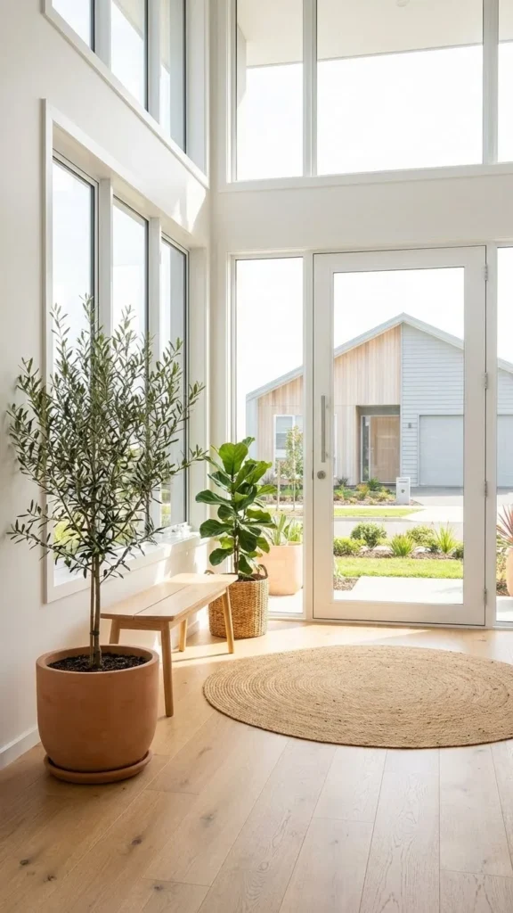 Bright Airy Entrance