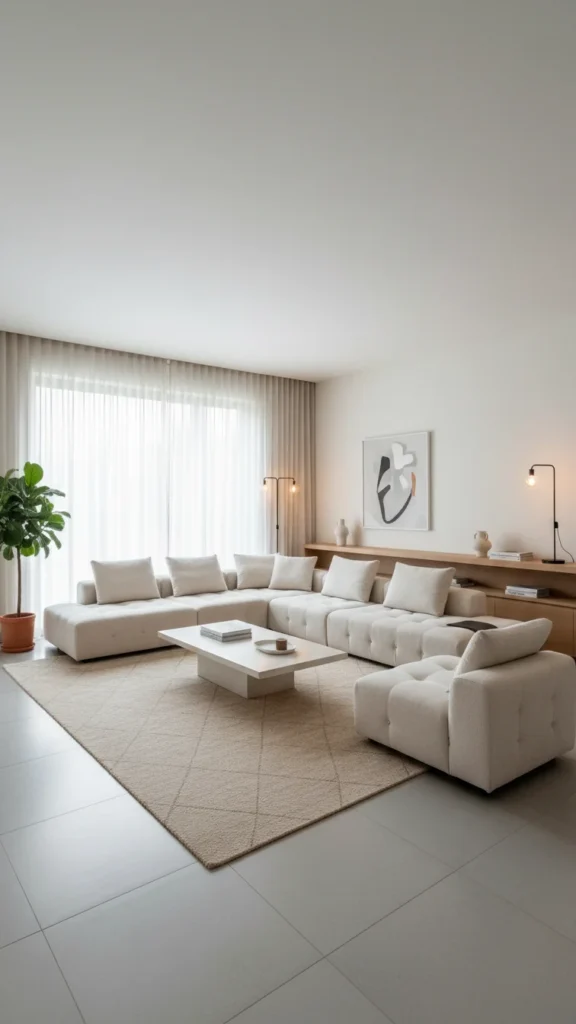Clean Line Furniture Setup