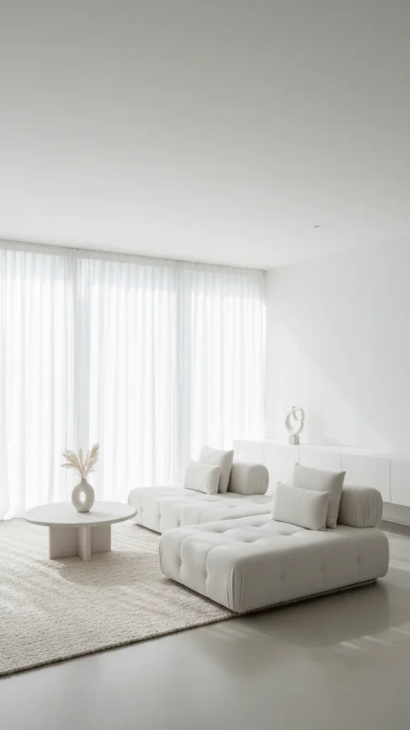 Clean White Interior Look