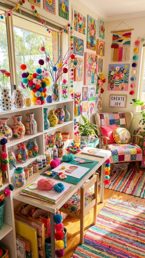 Colorful DIY Crafts Room Decor