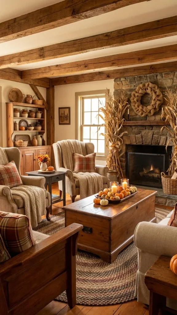 Country Style Farmhouse Fall Decor