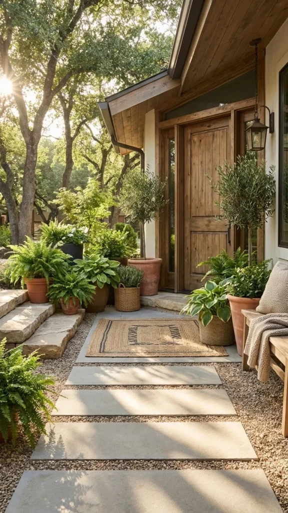 Cozy Green Entry