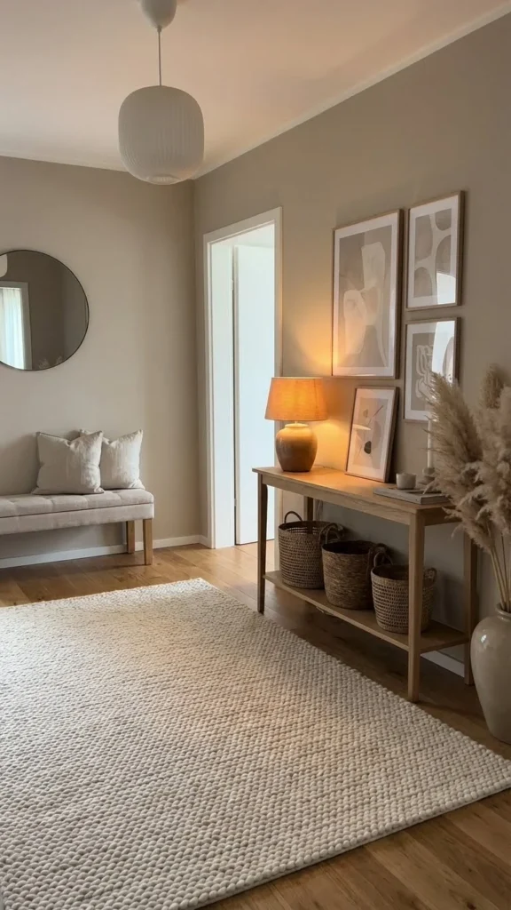 Cozy Neutral Entrance
