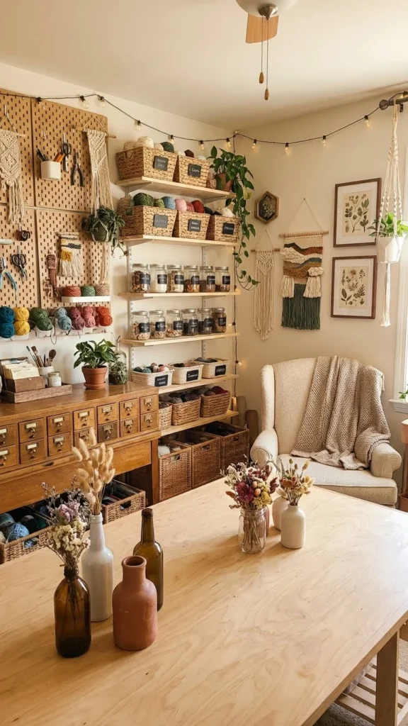 DIY Crafts Room Storage Decor