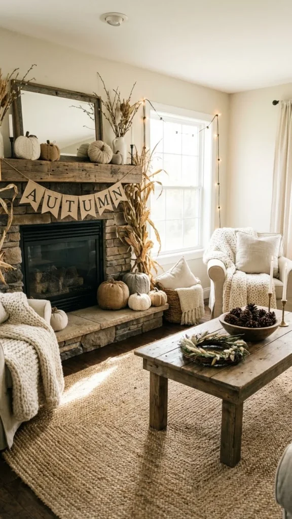 DIY Farmhouse Fall Decorating