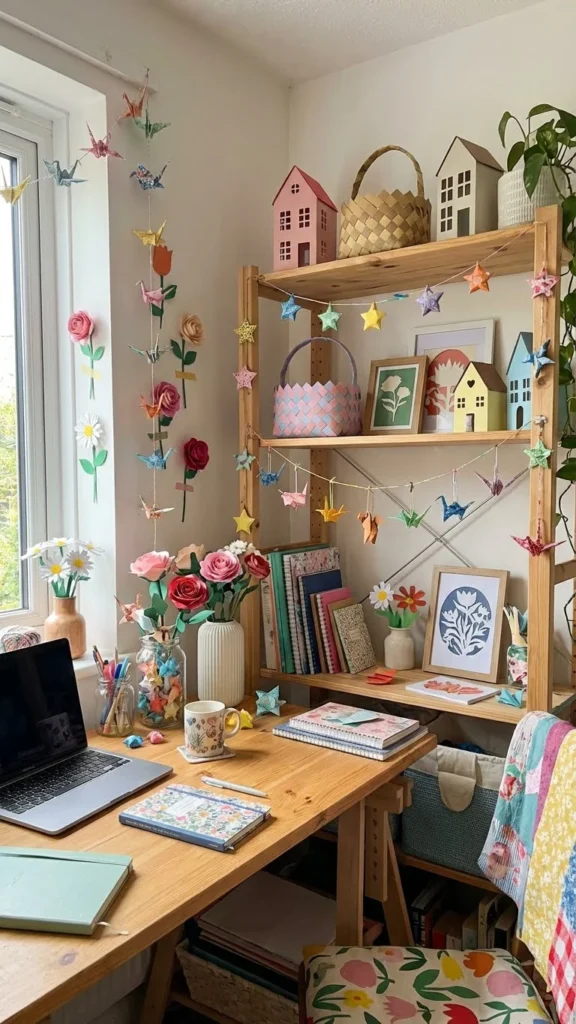 Easy Paper Crafts for Room Decor