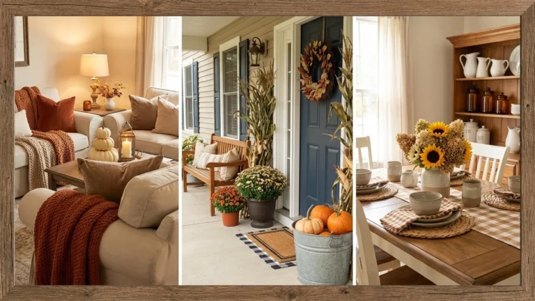 Farmhouse Fall Decor Ideas