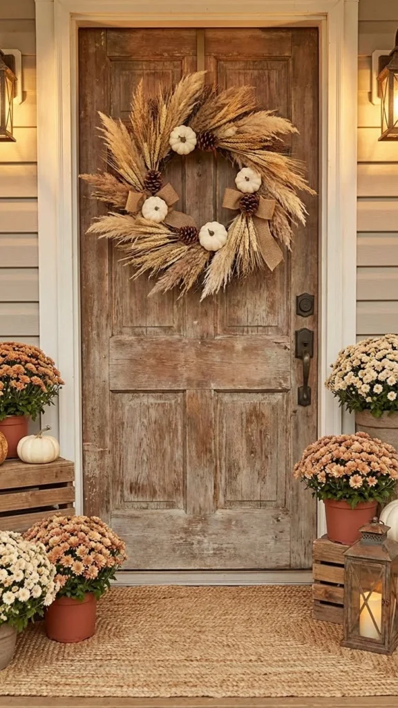 Farmhouse Fall Wreath Designs
