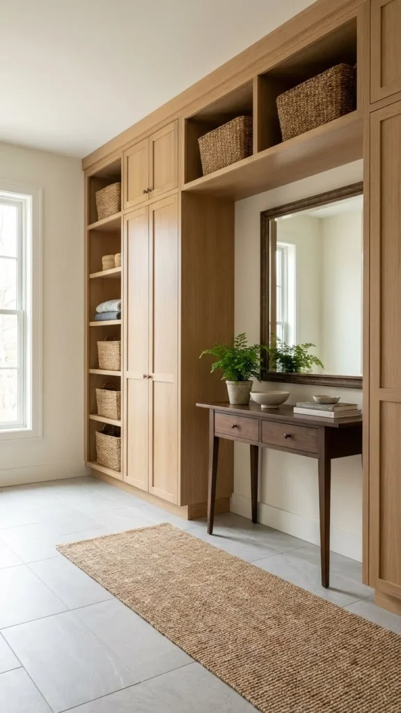 Functional Storage Foyer