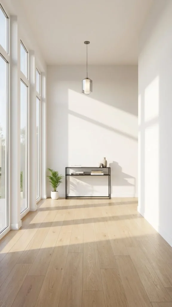 Minimalist Modern Foyer