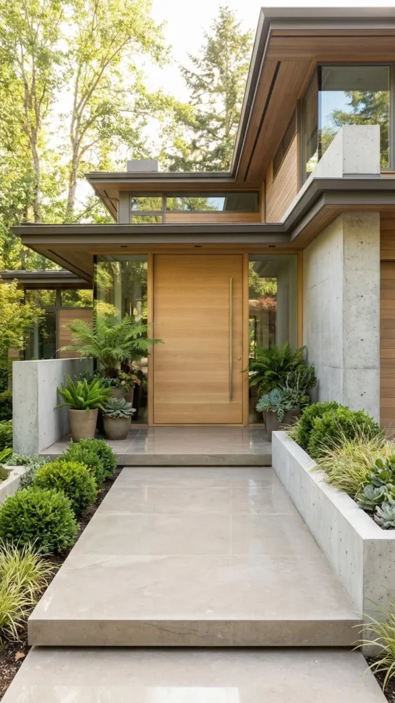 Modern Planter Front