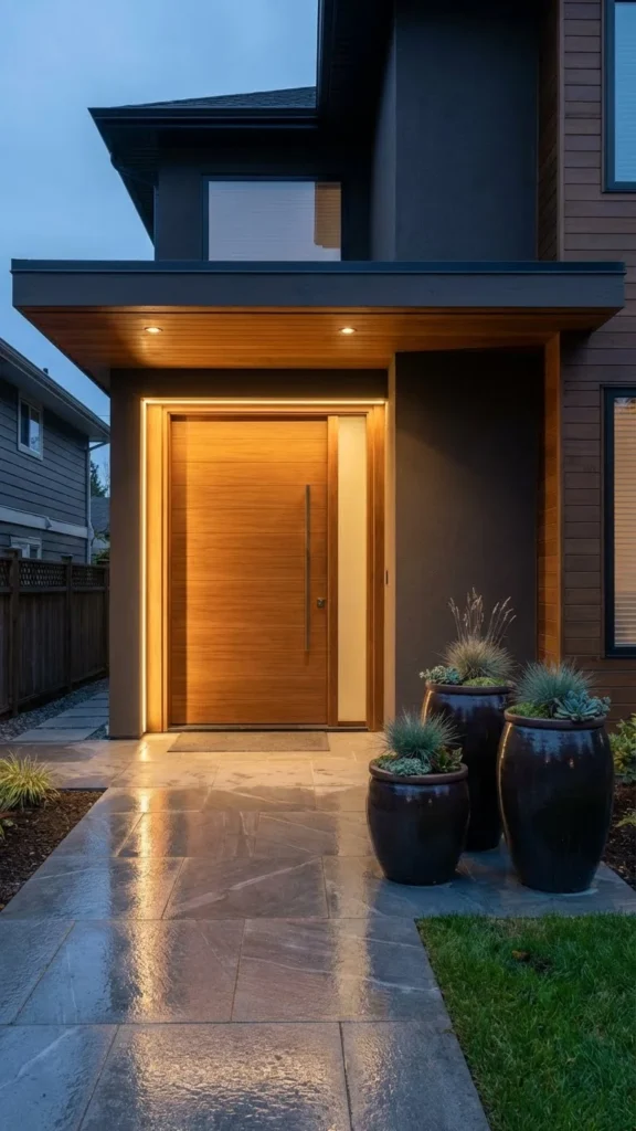 Modern Wood Door