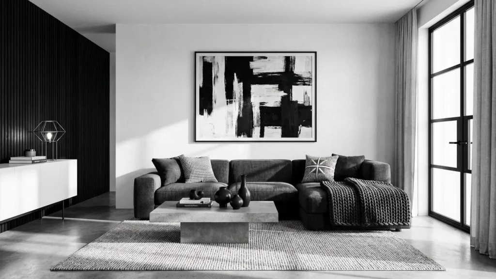 Monochrome Modern Decor
