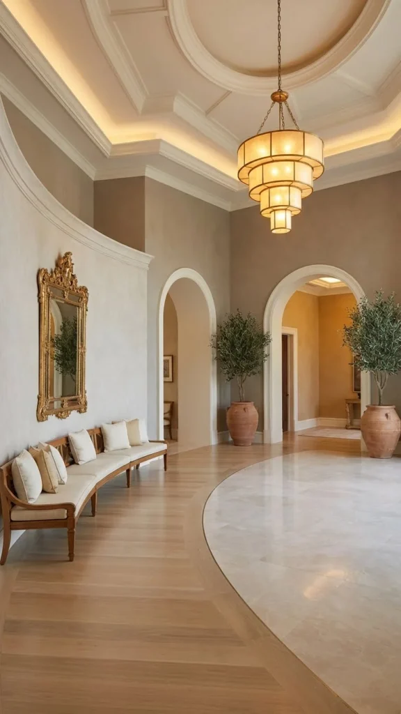 Palace Inspired Entryway