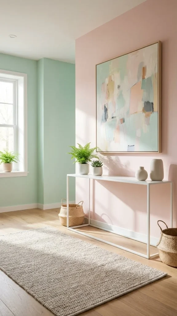 Pastel Modern Entry