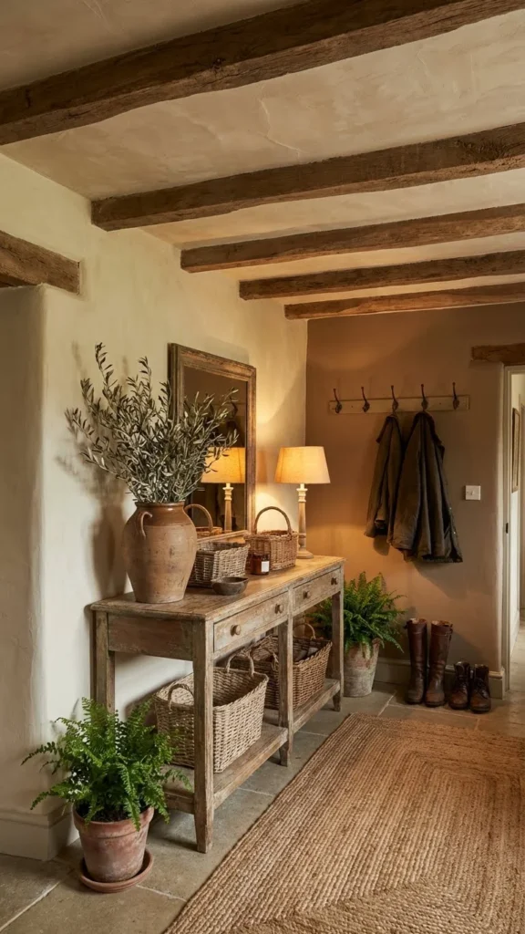 Rustic Chic Entryway