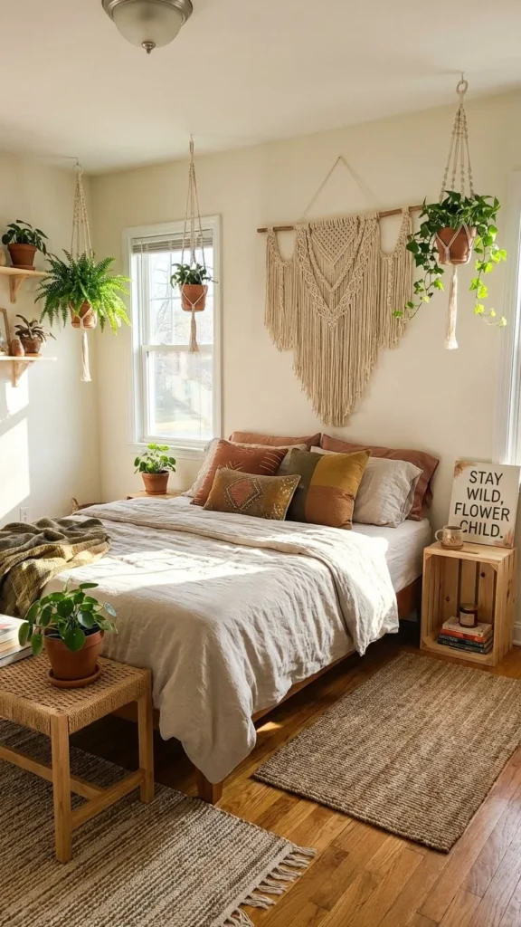 Simple Boho DIY Room Decor