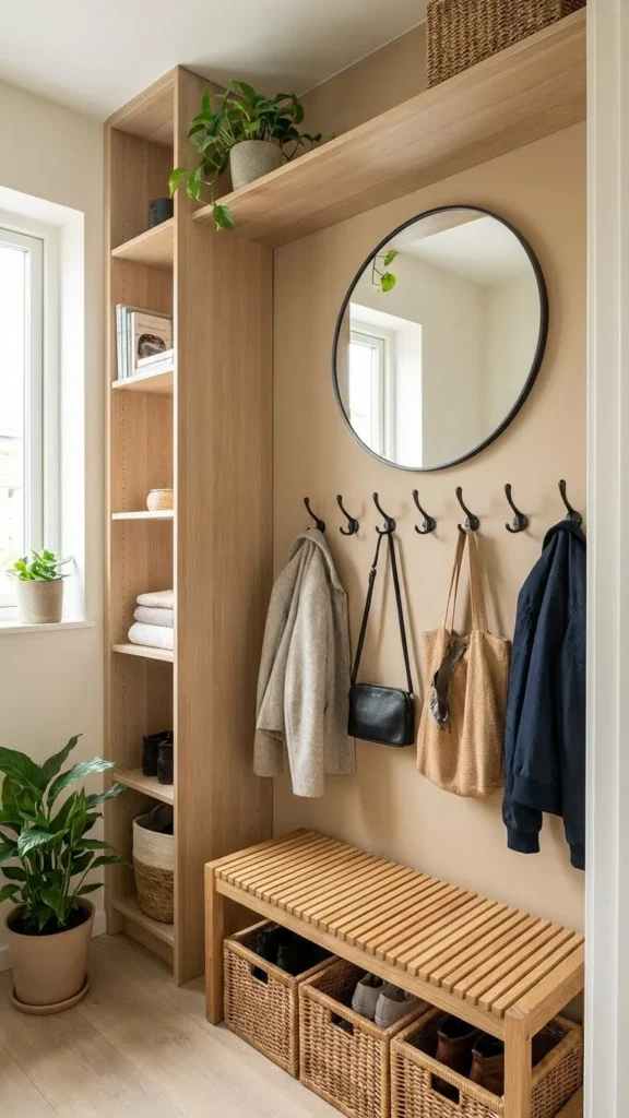 Small Functional Entryway