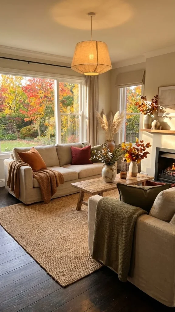 Autumn Living Room Decor