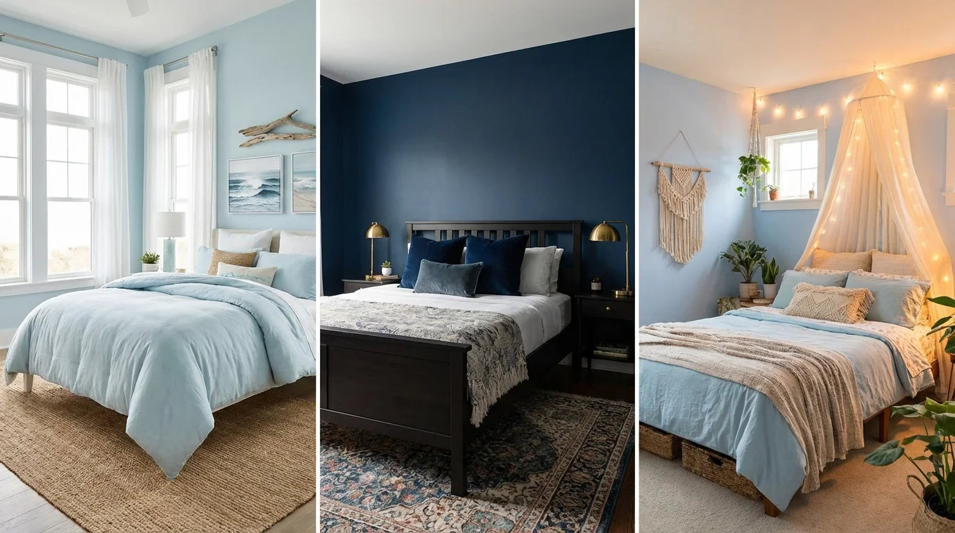 Blue Bedrooms