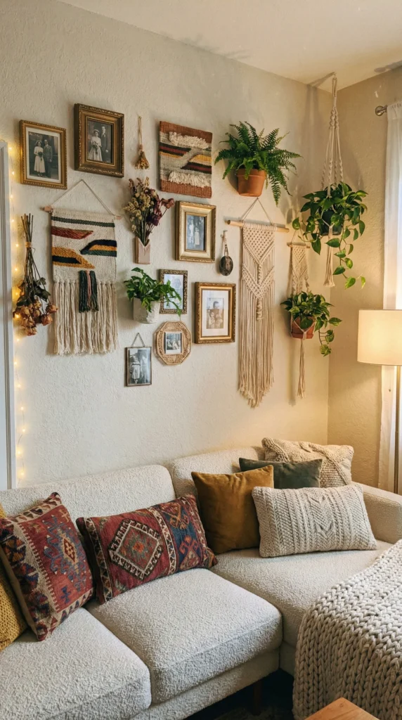 Bohemian Wall Collage