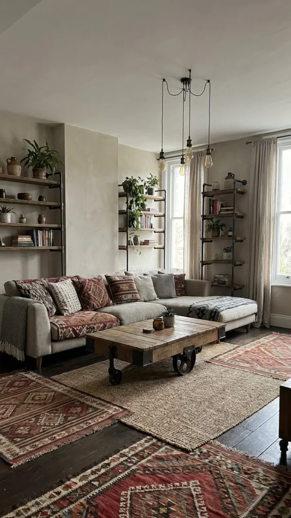 Boho Industrial Layers