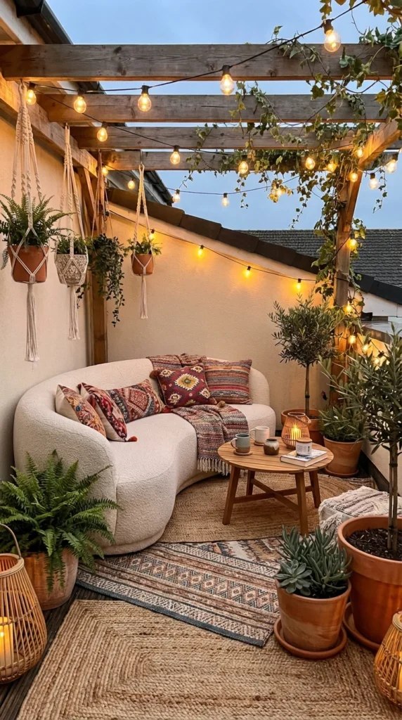 Boho Outdoor Patio