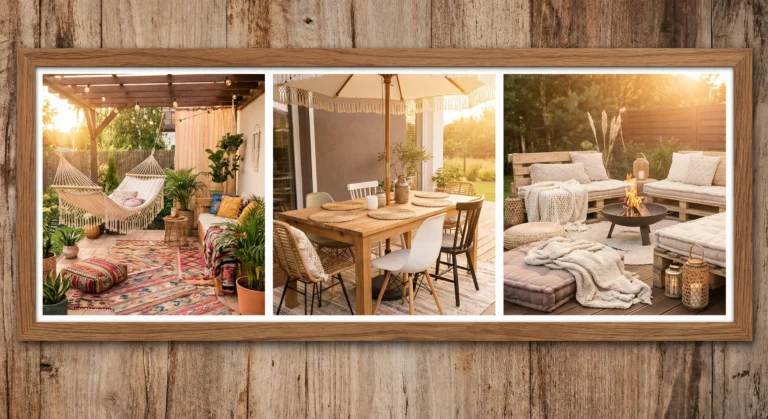 Boho Outdoor Patio