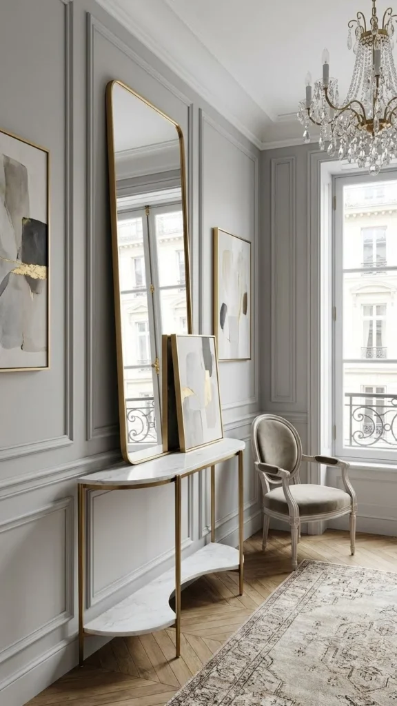 Chic Entrance Way Decor