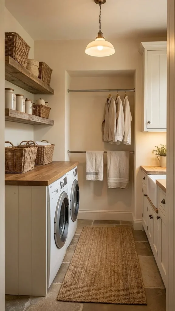 Chic Farmhouse Laundry