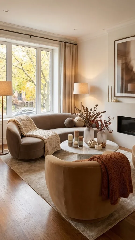 Chic Modern Fall Decor