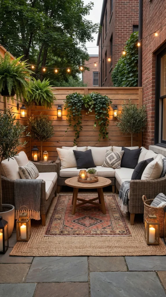 Chic Patio Decor