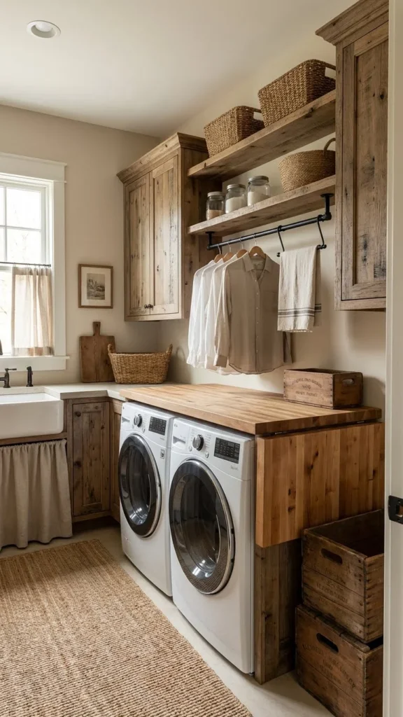 Classic Farmhouse Laundry