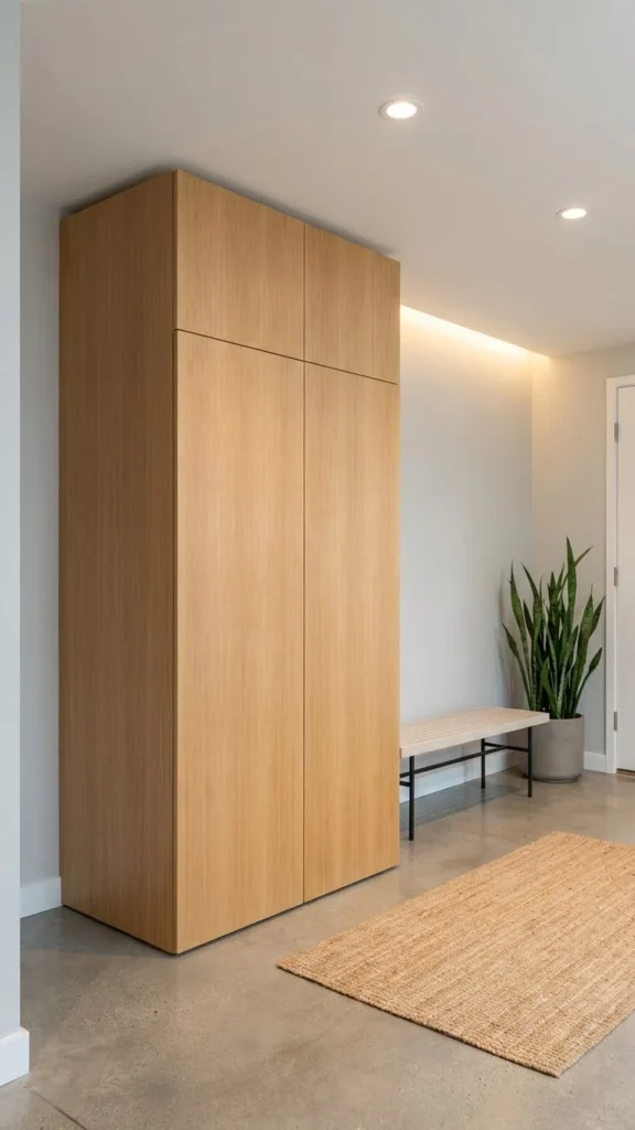 Closed Shoe Storage Cabinet