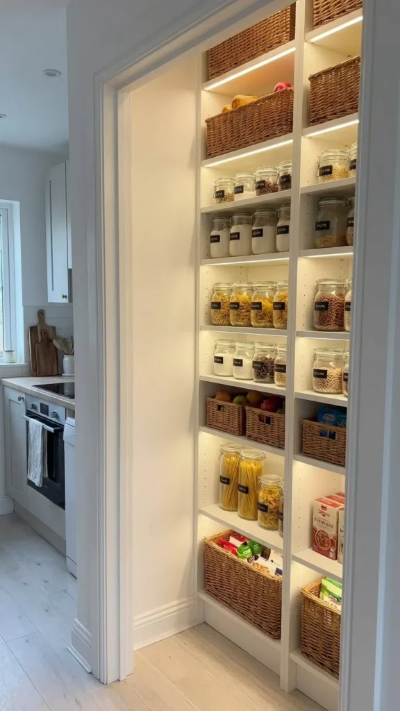 Compact Walk In Pantry
