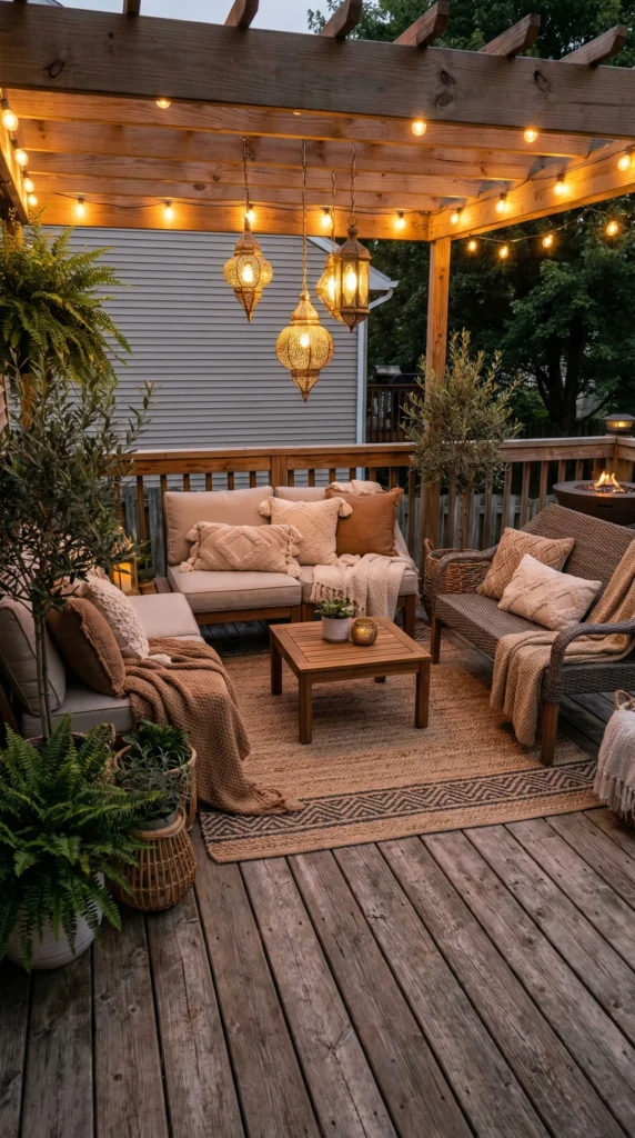 Cozy Deck Decor