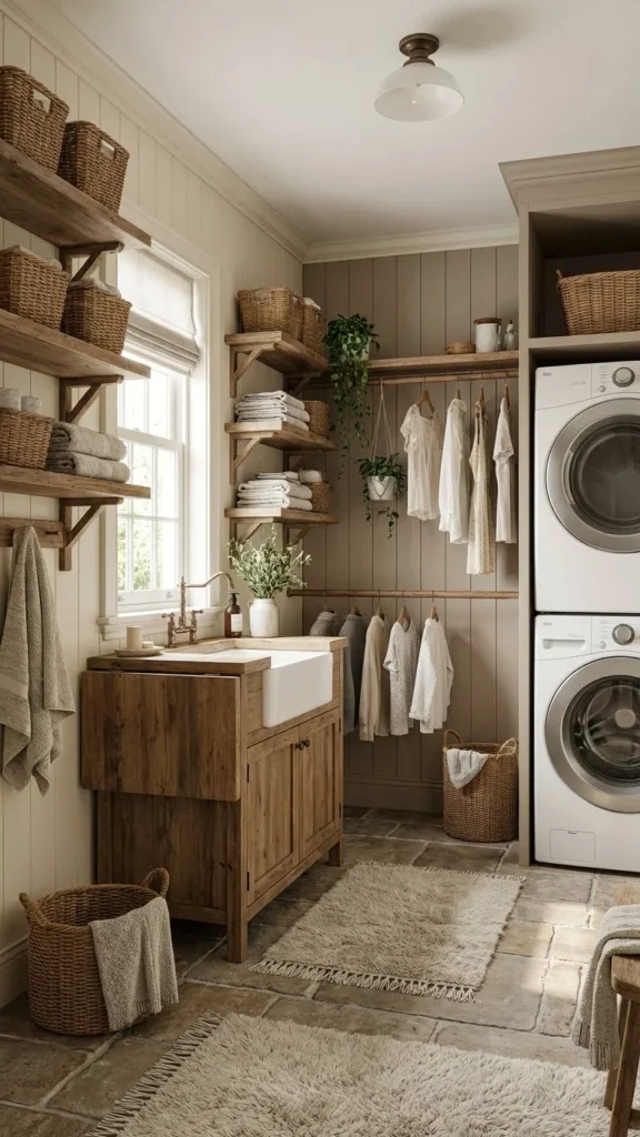 Cozy Small Laundry