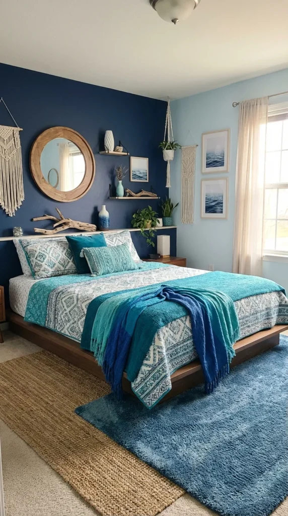 Creative Blue Makeover