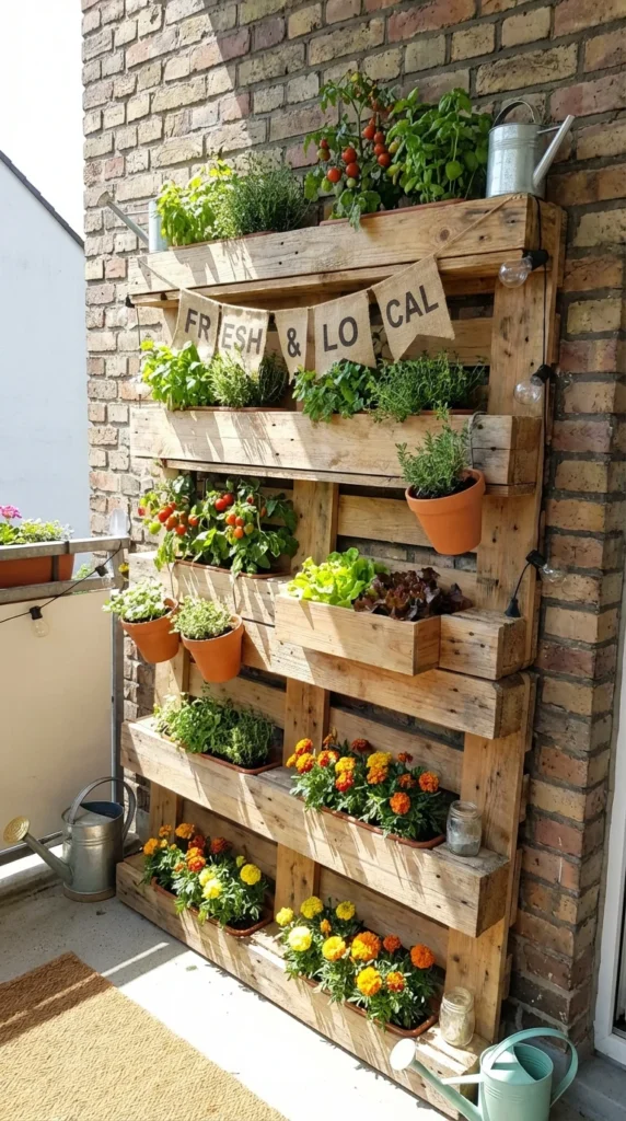 Custom Pallet Planter