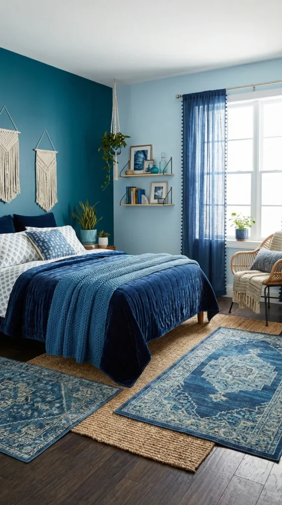 Eclectic Blue Touch