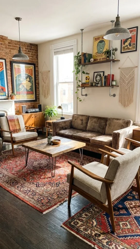 Eclectic Boho Industrial