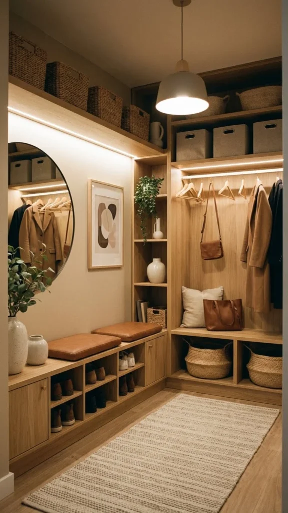 Entryway Closet Inspiration