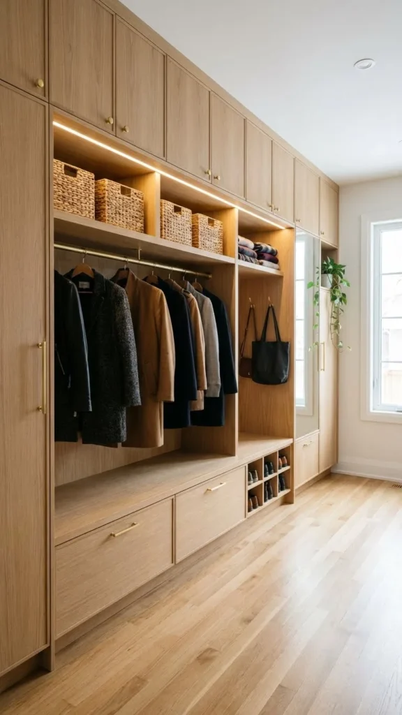 Entryway Closet Layouts
