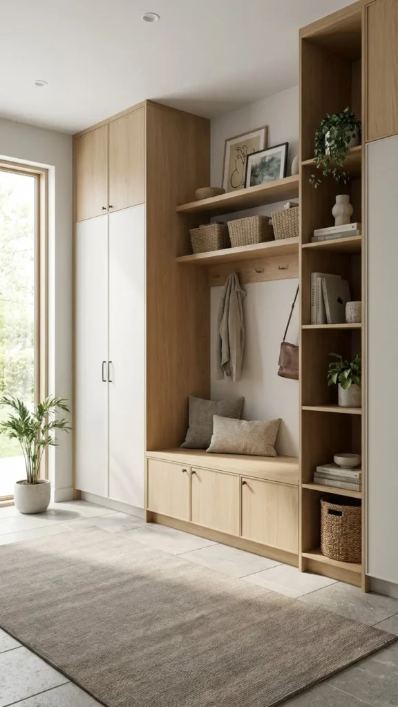 Entryway Storage Design