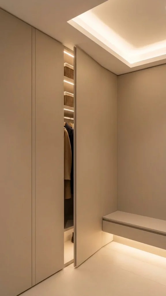 Hidden Storage Closets
