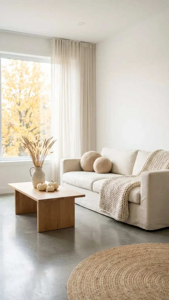 Minimal Fall Indoor Decor